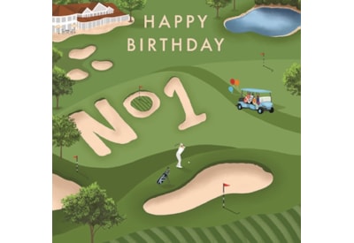 Ling On The Course Birthday Card (HH0418)