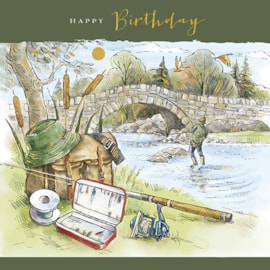 Ling Design Gone Fishing Card (HI0754)