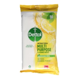 Dettol Surface Wipes 50's (HODET219)