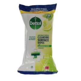 Dettol Anti Bac Surface Wipes 110's (HODET245)