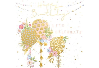 Ling Design Birthday Balloons Card (II1354)