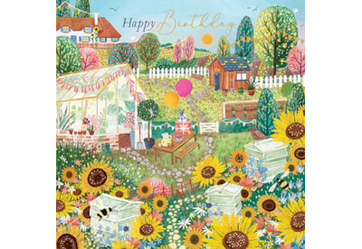 Ling Summer In The Allotment Birthday Card (II1366)