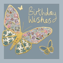 Ling Fluttering Butterflies Birthday Card (II1396)