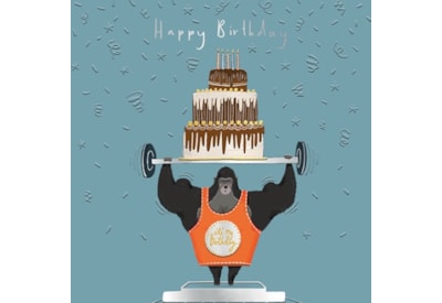 Ling Monkey-ing Around Birthday Card (IJ0221)