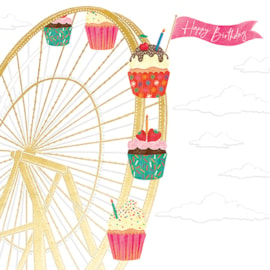 Ling Ferris Wheel Birthday Card (IJ0222)