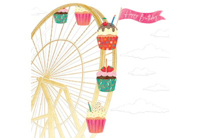 Ling Ferris Wheel Birthday Card (IJ0222)