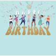 Ling Time To Party Birthday Card (IJ0223)