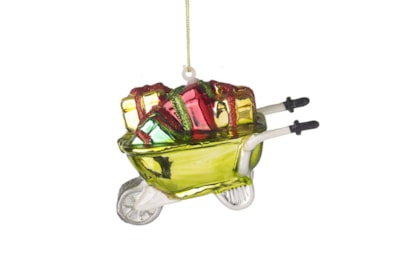 Heaven Sends Hanging Glass Wheelbarrow (JES014)