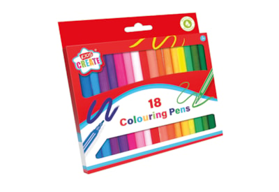 Act 18 Fibre Tip Colouring Pens (JFYP/2)