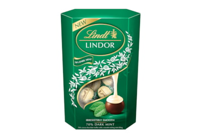 Lindt Lindor Dark Mint Cornet 200g (K316)