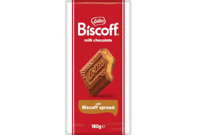 Lotus Milk Chocolate Biscoff Cream Bar 180g (K346)