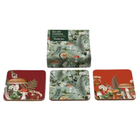 Sifcon Mushroom Coaster Pk 6 (KG3504)