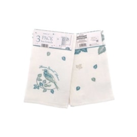 Tea Towels Flora & Fauna 3pk (KTS231223)