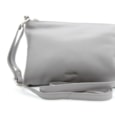 Lapella Yasmin Leather Crossbody/clutch Bag Smoke Grey (120-26SMOKEGREY)