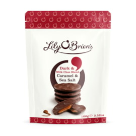 Lily O'brien's Dark/milk Caramel Sea Salt Bag 100g (5107245)