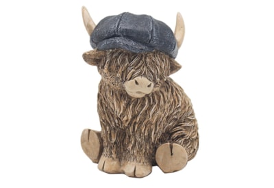 Lesser & Pavey Highland Cow Flat Cap (LP73655)