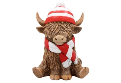 Lesser & Pavey Highland Cow Scarf & Hat (LP74353)