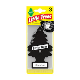 Little Trees Black Ice Air Freshners 3 Pack (LT39055)