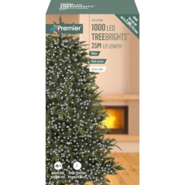 Premier Decorations 1000 Multi Action Treebrights W/timer White (LV162179W)