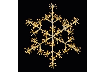 Premier Microbright Snowflake Warm White Led 40cm (LV213043WW)