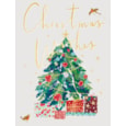 Ling Design Christmas Robins Mini Luxury Cards 8's (LXLM0002)