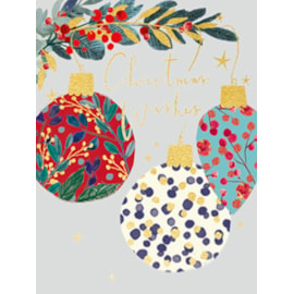 Ling Design Hanging Baubles Mini Luxury Cards 8's (LXLM0004)