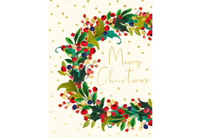 Ling Design Berry Wreath Mini Luxury Cards 8's (LXLM0005)