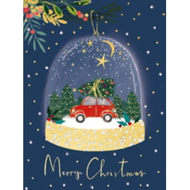 Ling Design Driving Home For Christmas Mini Luxury Cards 8's (LXLM0006)