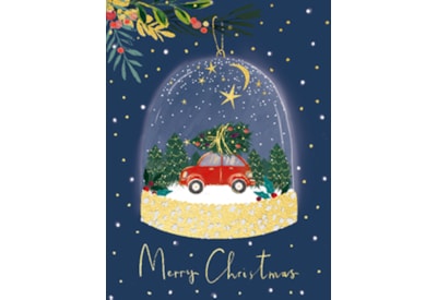 Ling Design Driving Home For Christmas Mini Luxury Cards 8's (LXLM0006)