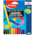 Maped Colourpeps Infinity Crayons 12's (861600)