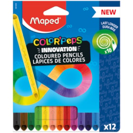 Maped Colourpeps Infinity Crayons 12's (861600)