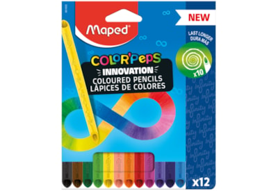 Maped Colourpeps Infinity Crayons 12's (861600)