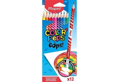 Maped Colourpeps Oops Colouring Pencils 12's (832812)