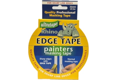 Ultratape Rhino Edge Masking Tape 36mm x 41.1m (00593641YERHSLV)