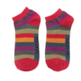 Mr Heron Thick Stripes Trainer Socks Dark (MHT009DARK)