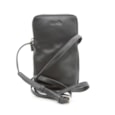 Lapella Mia Leather Crossbody Phone Bag Black (148-1BLACK)