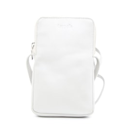 Lapella Mia Leather Crossbody Phone Bag Pearl (148-13PEARL)