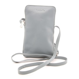 Lapella Mia Leather Crossbody Phone Bag Smoke Grey (148-26SMOKEGREY)