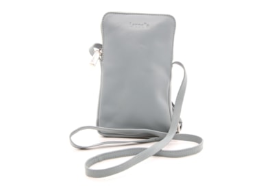 Lapella Mia Leather Crossbody Phone Bag Smoke Grey (148-26SMOKEGREY)