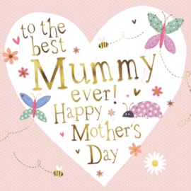 Ling Butterflies & Flowers Mothers Day Card (MIJB0076)