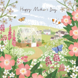 Ling Green House Garden Mothers Day Card (MIJB0087)