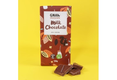 Gnaw Milk Chocolate Bar 100g (GN011)