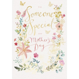 Ling Special Flowers Mothers Day Card (MJJB0050)