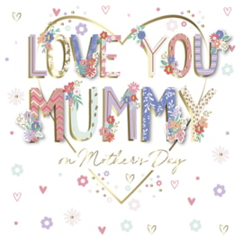 Ling Love You Mummy Mothers Day Card (MKKB0075W)