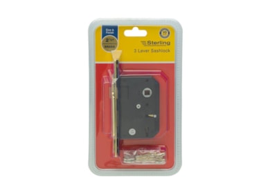 Sterling Locks 3 Lever Mortice Sashlock 2.5" (MLS325)