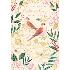 Ling Garden Birds Mothers Day Card (MMMB0095)