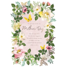 Ling Flower Heart Mothers Day Card (MMMB0101)