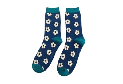 Mr Sparrow Footballs Socks Navy (MR029NAVY)