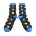 Mr Sparrow Pool Balls Socks Black (MR077BLACK)