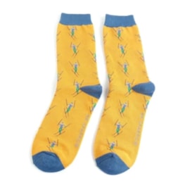 Mr Sparrow Skiing Socks Mustard (MR078MUSTARD)